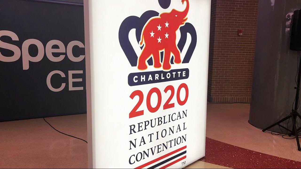 Republican Logo - RNC LOGO UNVEILED IN CHARLOTTE: One year out: Logo for 2020 RNC ...