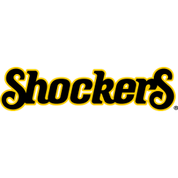 Shocker Logo - Wichita State Shockers Wordmark Logo. Sports Logo History