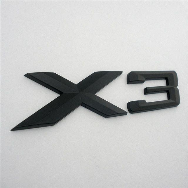 X3 Logo - US $17.9 |Car Exhaust logo,3D emble, car stickers modify for bmw X3,Car  Rear emblem,car modify logo free shipping on Aliexpress.com | Alibaba Group
