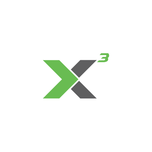 X3 Logo - X3 Staffing of Utah Website & Logo Design