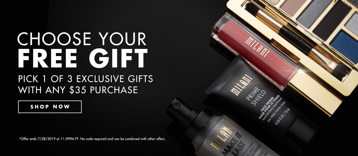 Milani Logo - Milani Cosmetics - FREE U.S. Shipping with $30 Orders