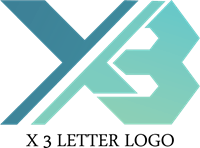 X3 Logo - X3 Letter Logo Vector (.AI) Free Download