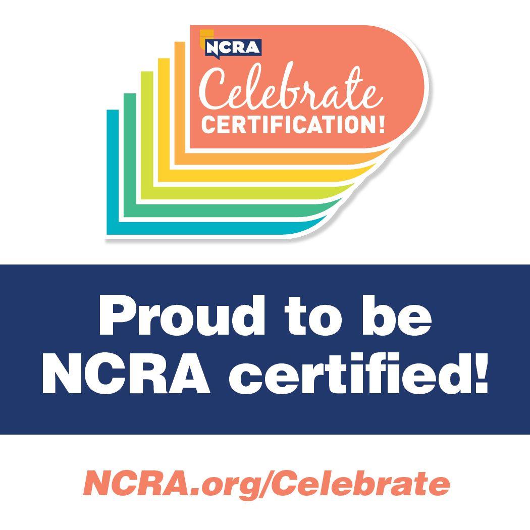 NCRA Logo - Celebrate Certification Month | NCRA