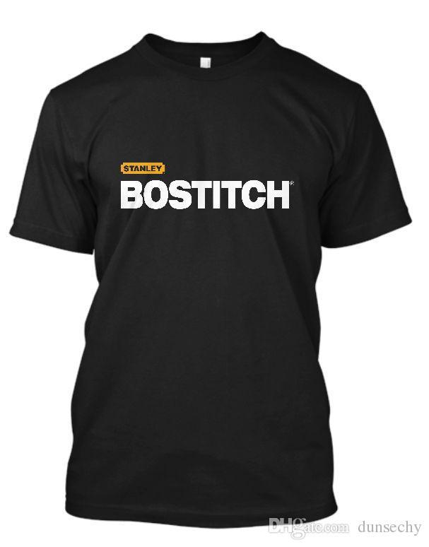 Bostitch Logo - New Stanley Bostitch Logo Short Sleeve Men s Black T-Shirt Size S to 5XL