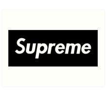 Cool Things with Supreme Logo - Supreme Box Logo Art Prints in 2019 | Figure - Ground | Iphone ...