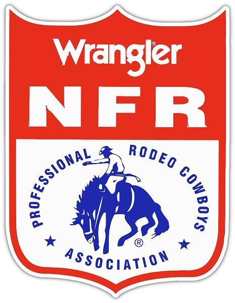 NFR Logo - Wrangler NFR Shield Logo Vinyl Die-Cut Decal / Sticker ** 4 Sizes **