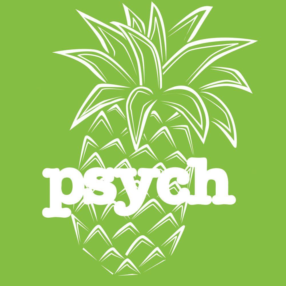 Psych Logo - Psych Pineapple Playing Cards