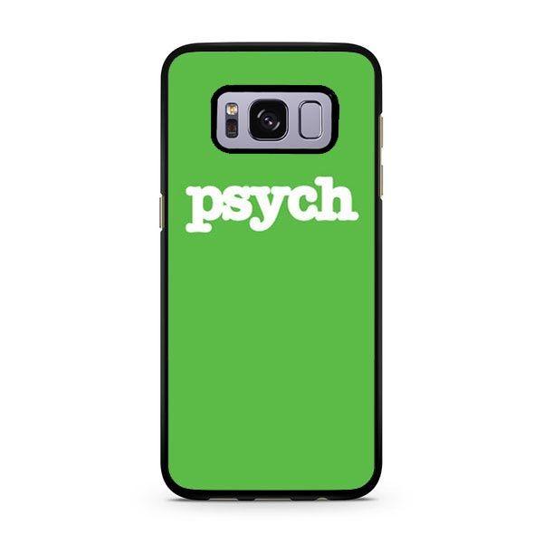 Psych Logo - Psych (logo on green) Galaxy S8 Case
