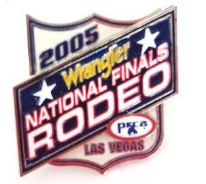 NFR Logo - Details about Wrangler NFR National Finals Rodeo PRCA Las Vegas Hat Lapel  Pin 2005 FREE SHIP!