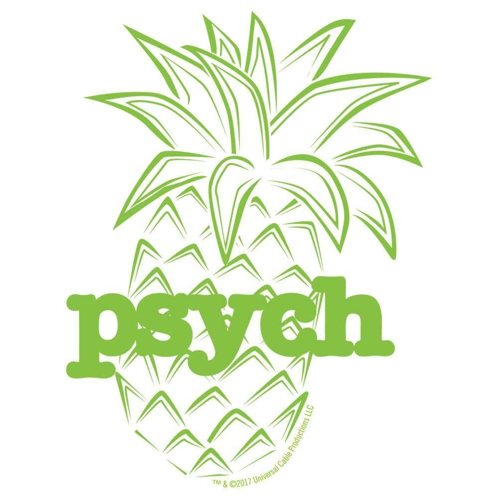 Psych Logo - Psych Pineapple Stainless Steel Travel Mug