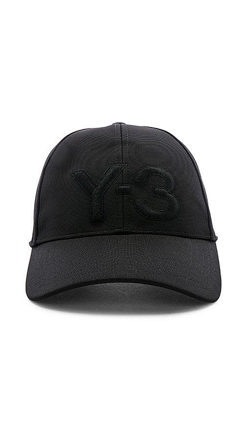 Y3 Logo - Y-3 Yohji Yamamoto Logo Cap in Black | REVOLVE