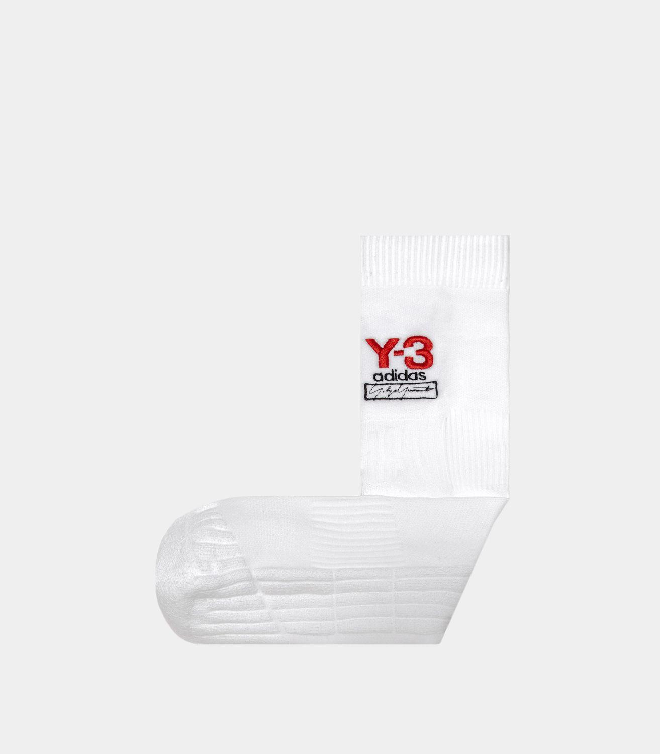 Y3 Logo - Y3 LOGO SOCKS COLOR WHITE
