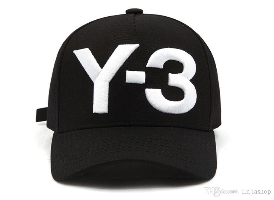Y3 Logo - NewNew Big Bold Embroidered Y-3 Logo Baseball Caps Adjustable Strapback hat  Y3 dad cap
