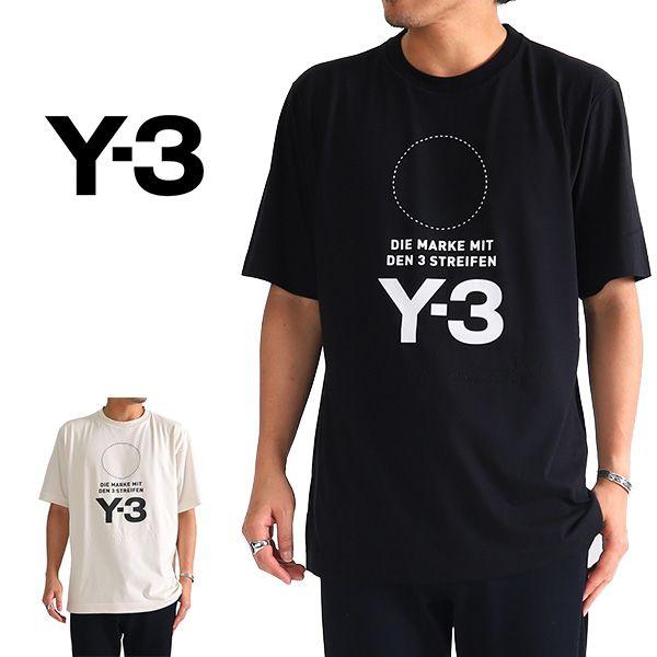 Y3 Logo - Y-3 Weiss Lee logo T-shirt DP0477 DP0478 Yohji Yamamoto toothpick Yamamoto  (men's)