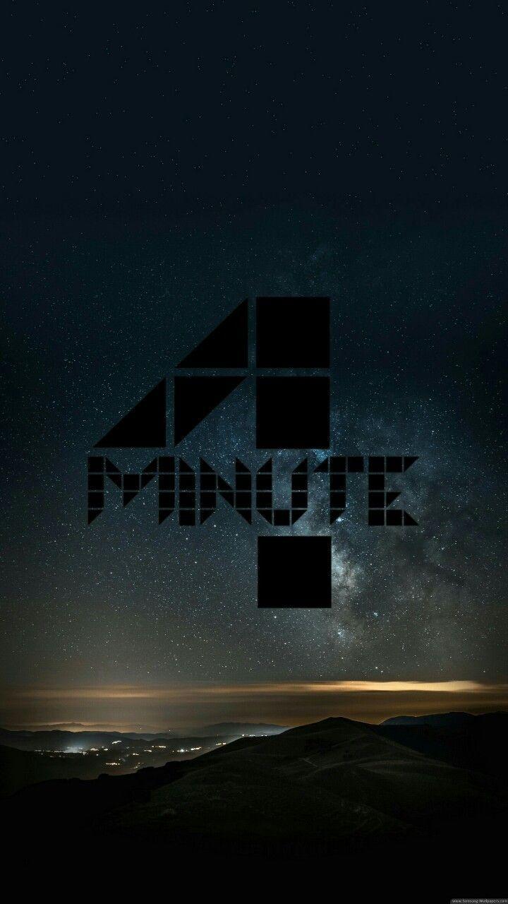 4Minute Logo - prescila — 4minute logo lockscreen Pls like or reblog Por...