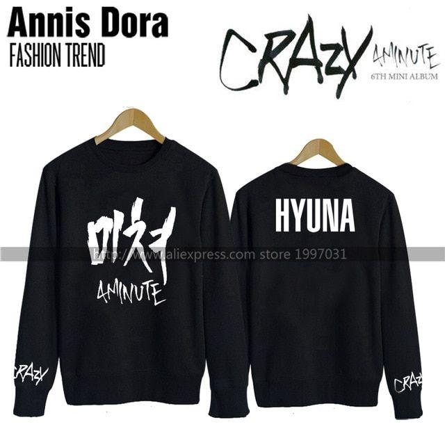 4Minute Logo - US $15.0 |KPOP 4MINUTE CRAZY SOHYUN GAYOON HYUNA JIHYUN JIYOON same style  Pullovers sweater-in Pullovers from Men's Clothing on Aliexpress.com | ...