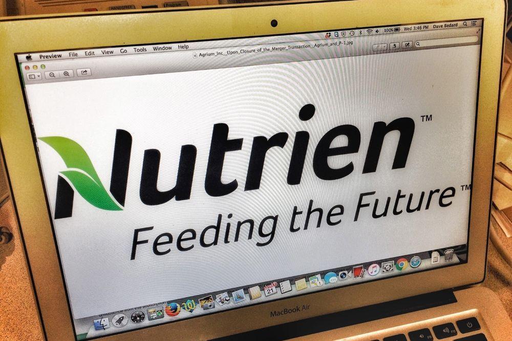 Nutrien Logo - Fertilizer maker Nutrien's profit beats on strong potash demand ...