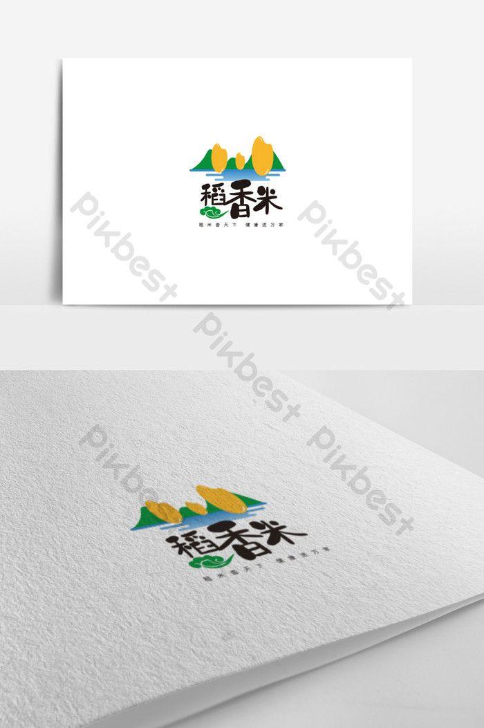 Beras Logo - Nasi jenama beras logo logo logo | templat AI Percuma muat turun ...