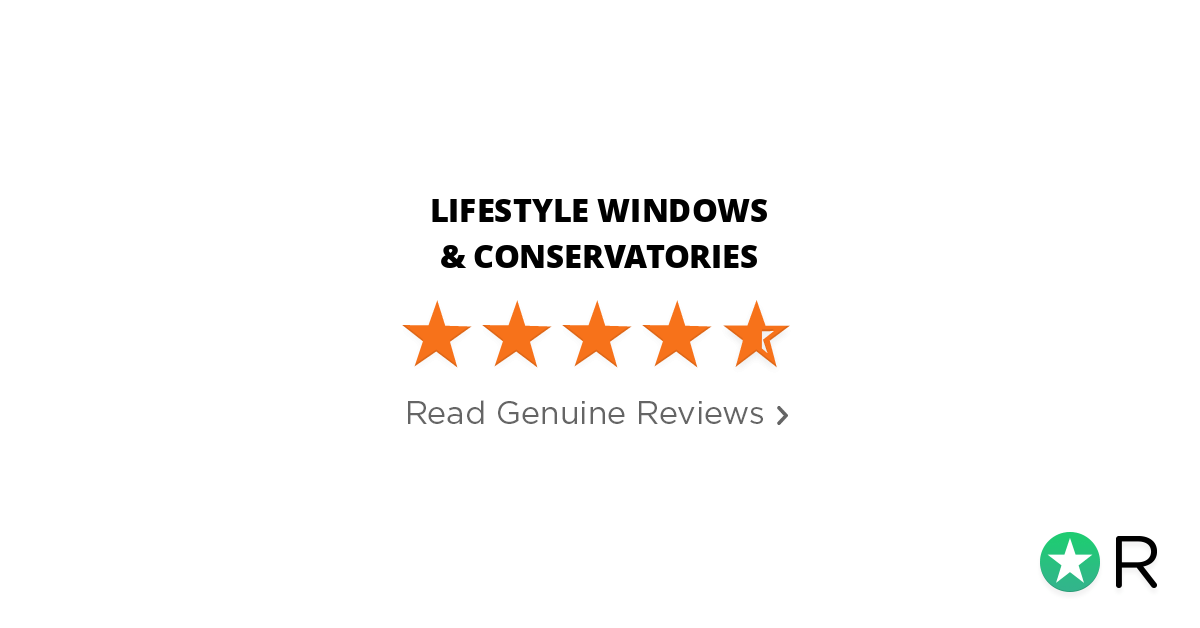 Reviews.co.uk Logo - Lifestyle Windows & Conservatories Reviews 351 Genuine