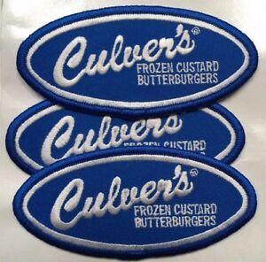 Culver's Logo - Details about Culvers patches FROZEN CUSTARD & BUTTERBURGERS Culver's patch  logo patch iron on