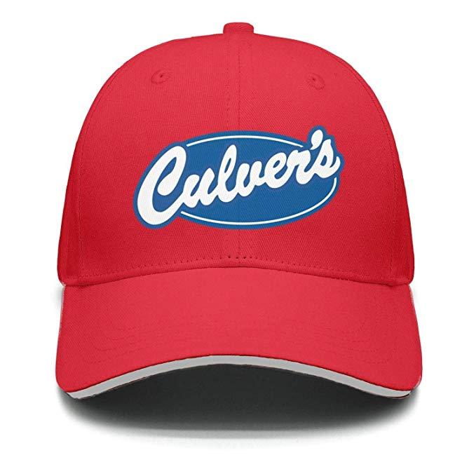 Culver's Logo - JIAJIAJIAN Adjustable Culver's-Logo- Printing Outdoor Twill Baseball ...