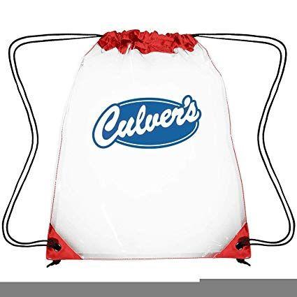 Culver's Logo - Amazon.com | JIAJIAJIAN Waterproof Transparent Clear Sport Bags ...