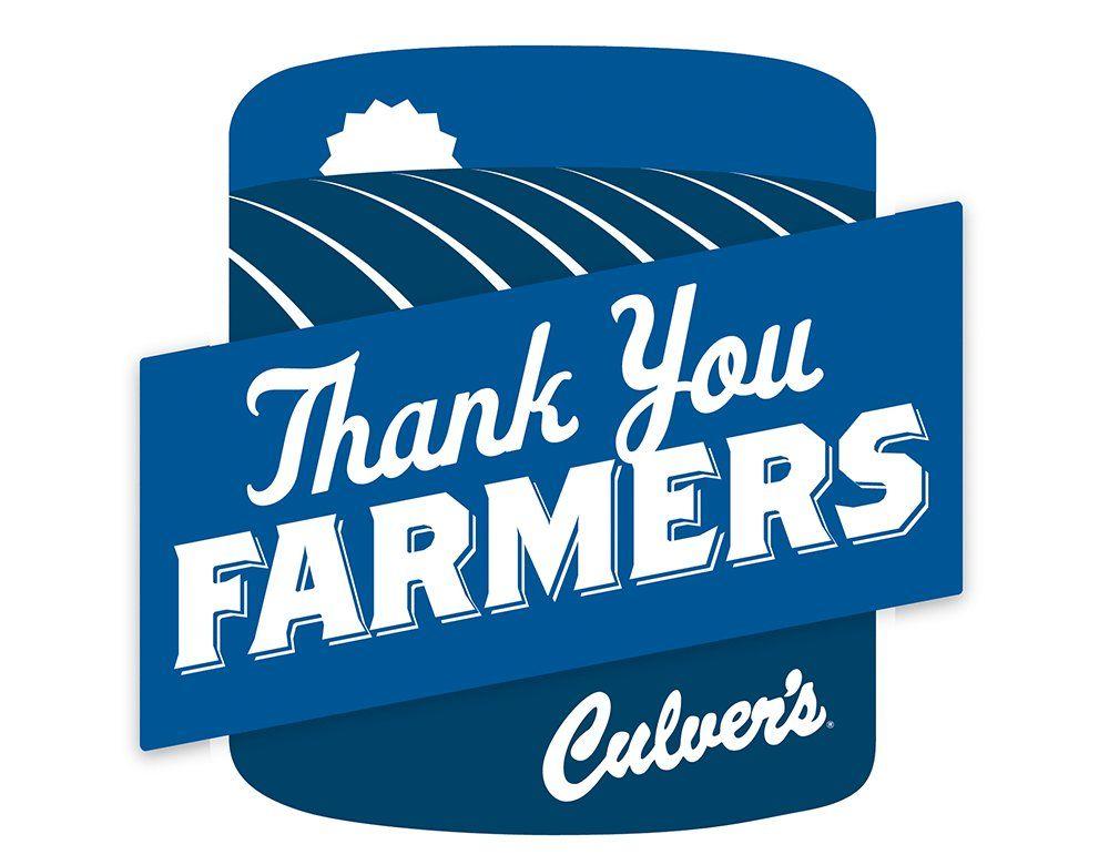 Culver's Logo - Say 'thanks' to farmers, support agriculture at Culver's