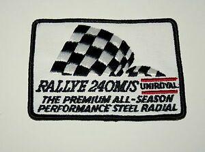 Uniroyal Logo - Details about 2 Vintage Uniroyal Tire & Rubber Rallye 240 Tires Car Cloth  Patch 1970s NOS New