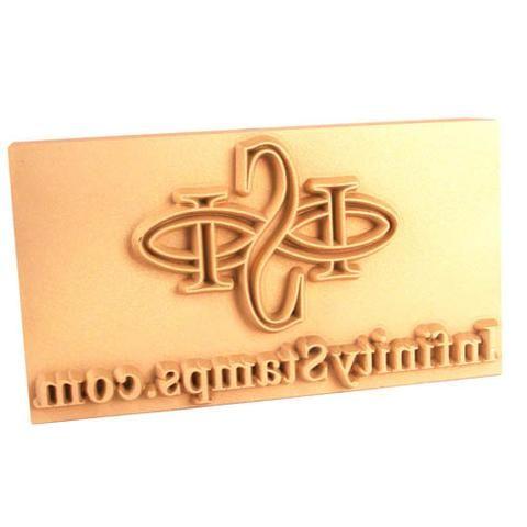 Brass Logo - Custom Leather Plate Stamp - Brass