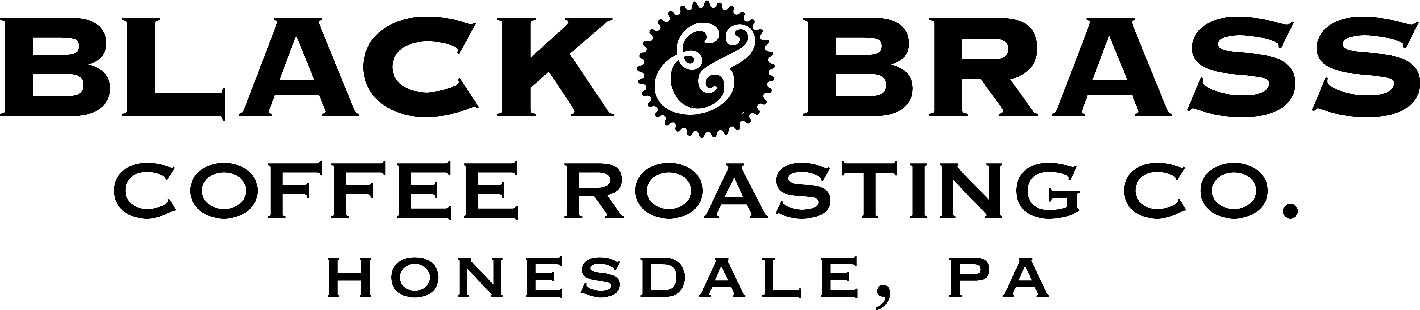 Brass Logo - Black and Brass Coffee Roasters