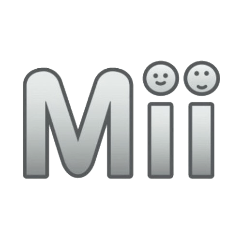 Mii Logo - wii mii bruh logo games channel freetoedit