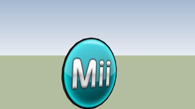 Mii Logo - Mii logo | 3D Warehouse