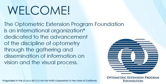 Optometric Logo - Optometric Extension Program Foundation