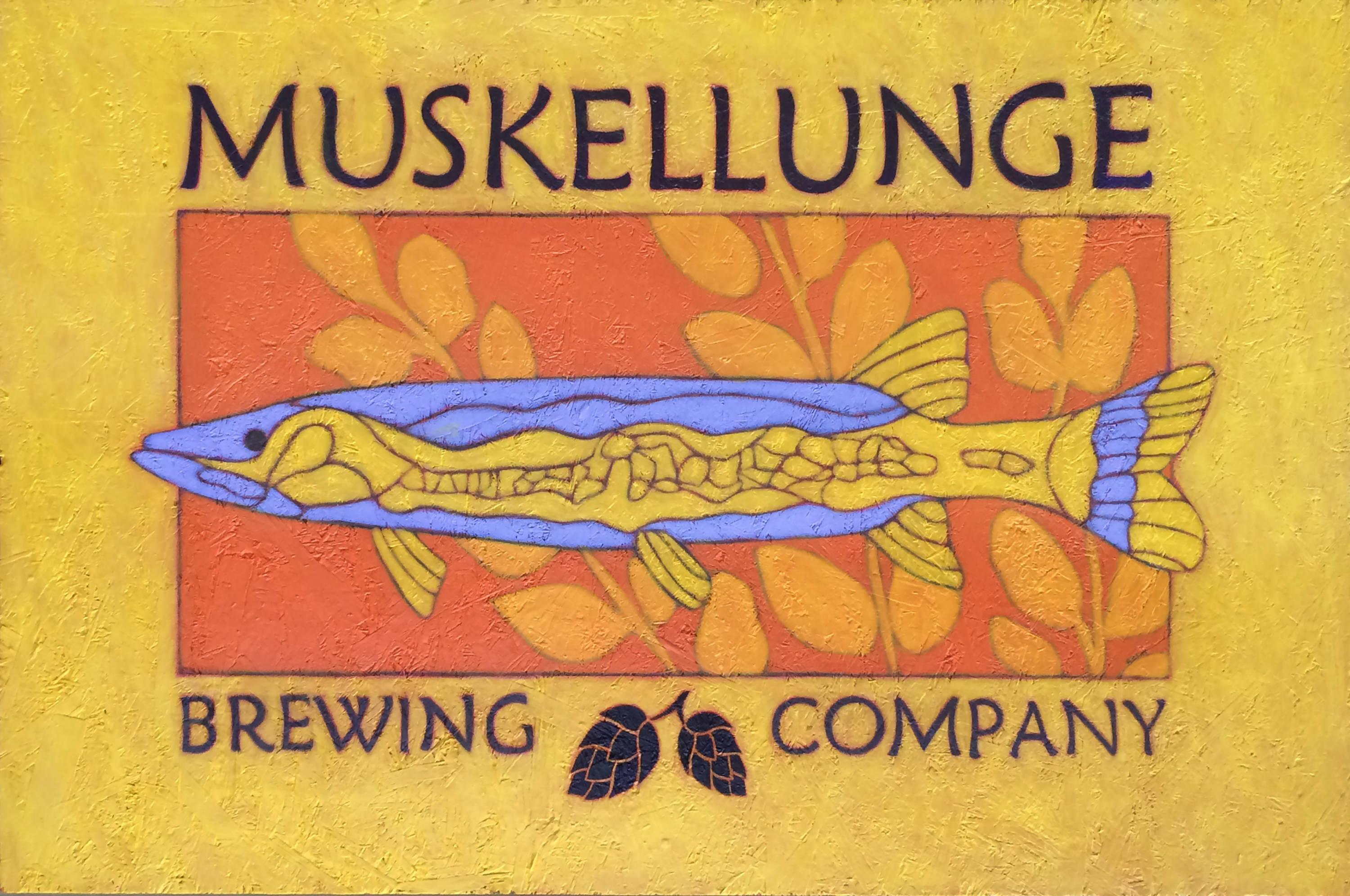 Muskellunge Logo - Muskellunge Brewing to feature fish-related beer names, artwork ...