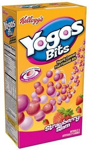 Yogos Logo - Kellogg's Yogos Bits : nostalgia