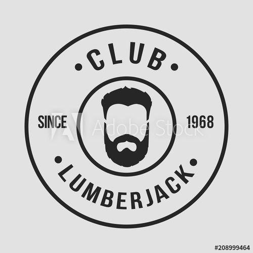 Woodsman Logo - Lumberjack logo set. Union of lumberjack, woodcutter, woodsman ...