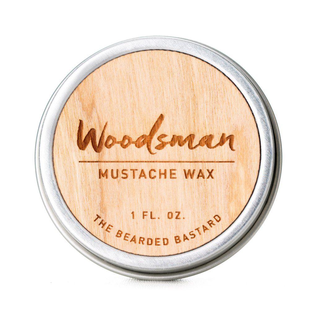 Woodsman Logo - Woodsman Mustache Wax