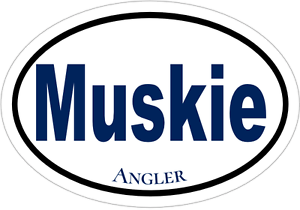 Muskellunge Logo - Details about Fishing Decal - Muskie Angler Fishing Vinyl Decal -  Muskellunge Sticker Gift