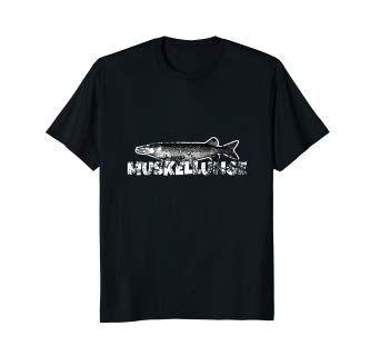 Muskellunge Logo - Musky Fish Muskellunge Fishing Distressed Muskie Hunter