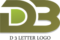 D3 Logo - D3 Letter Logo Vector (.AI) Free Download