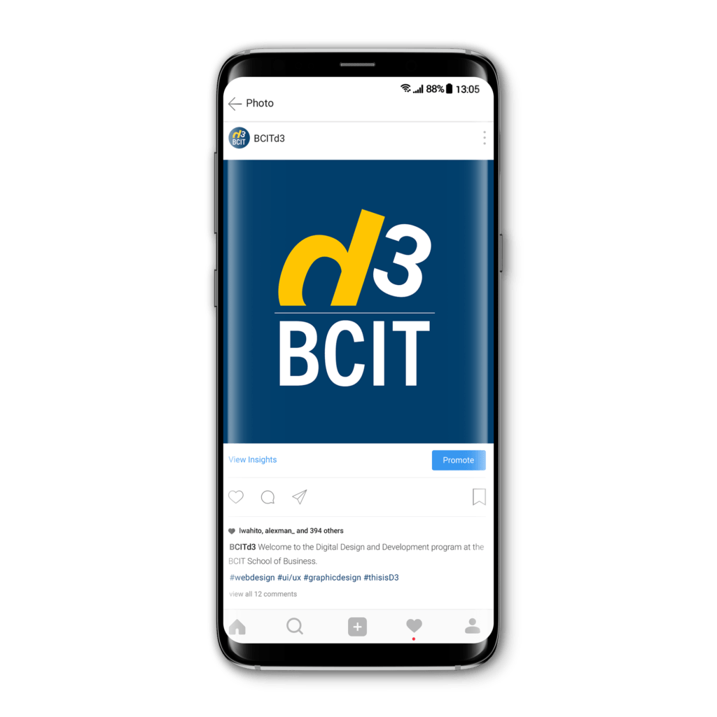 D3 Logo - d3 BCIT Logo | Sean Cunningham