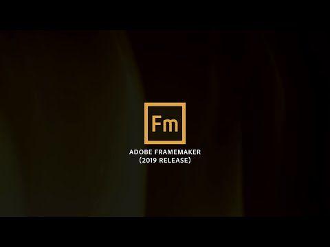 FrameMaker Logo - Adobe FrameMaker (2019 release) launch video