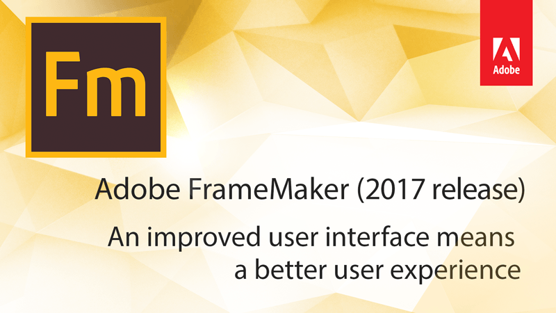 FrameMaker Logo - Review: FrameMaker (2017 Release) - Tech Comm Tools