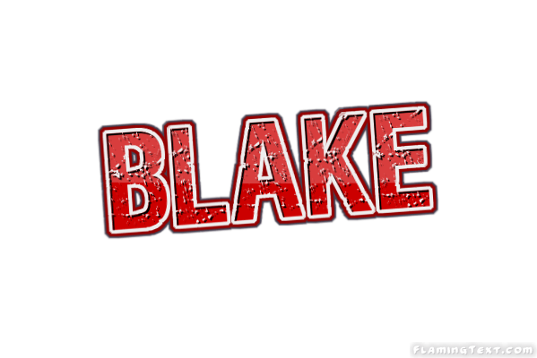 Blake Logo - Blake Logo | Free Name Design Tool from Flaming Text