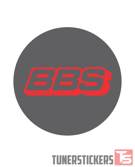 BBS Logo - BBS Logo Center Cap Stickers