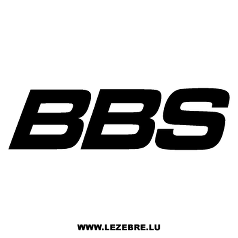 BBS Logo - BBS logo Decal 2
