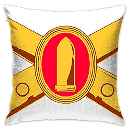 Artillery Logo - Amazon.com: US Army Field Artillery Logo Throw Pillow 18-18: Home ...