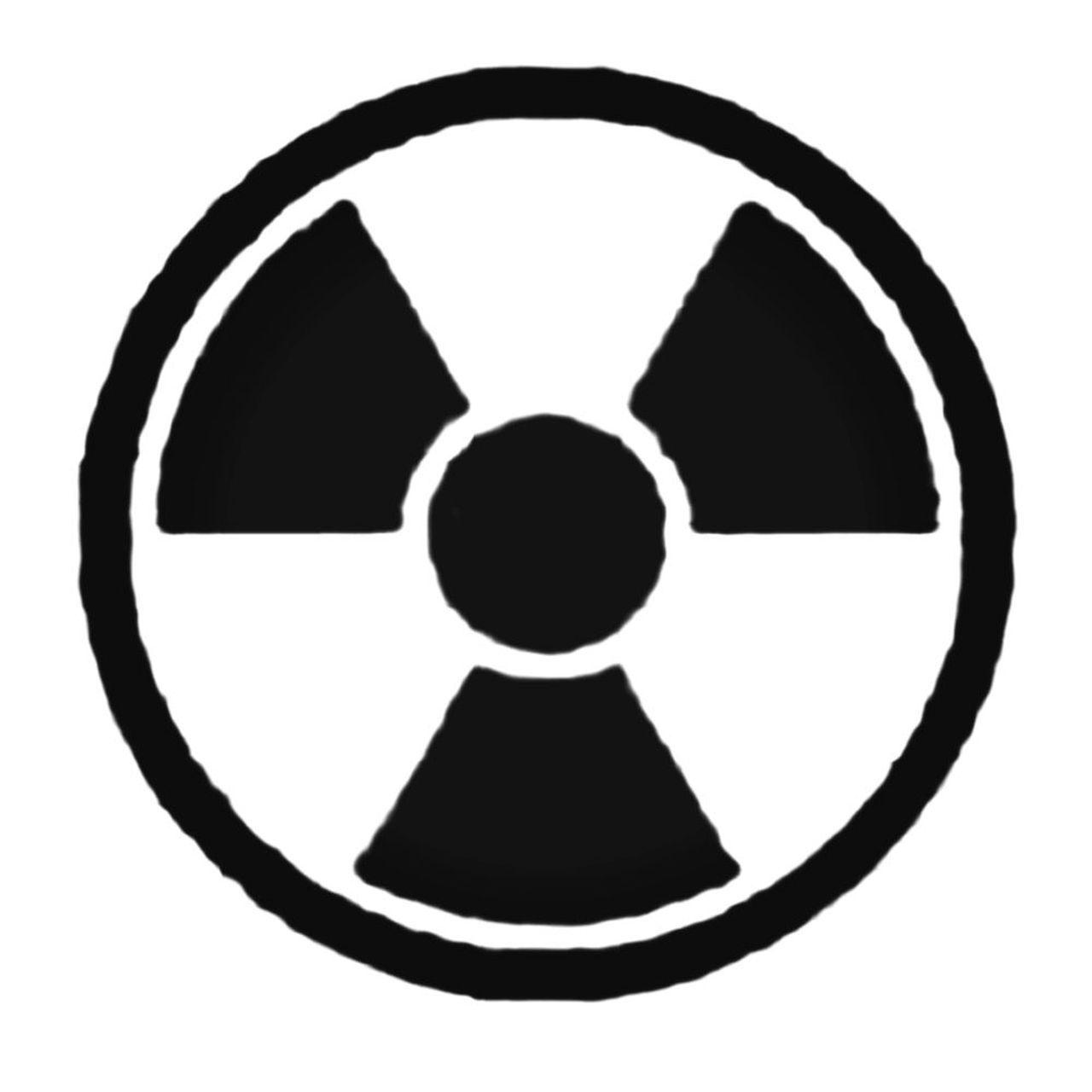 Radioactive Logo - Hulk Radioactive Symbol Decal Sticker
