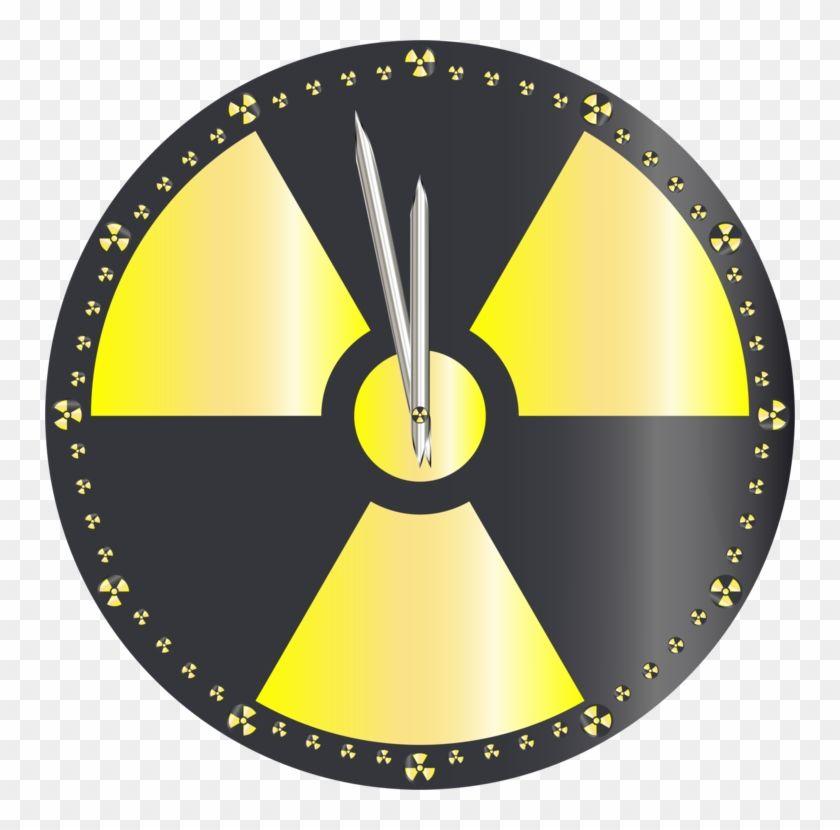 Radioactive Logo - Radioactive Decay Nuclear Power Hazard Symbol Sticker - Energia ...