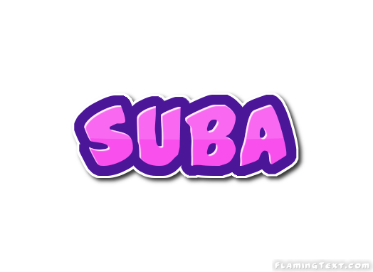 Suba Logo - Suba Logo. Free Name Design Tool from Flaming Text